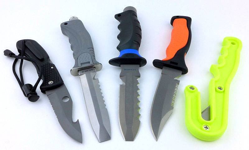 Knife Review: Promate Dive Knives - Barracuda, Scuba, Seal Folder