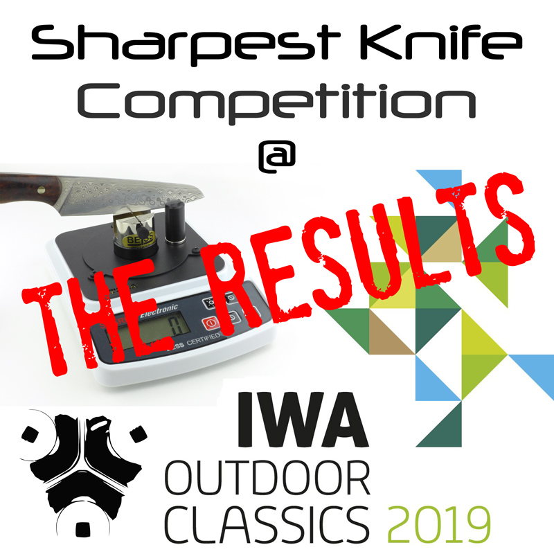 Sharpest Knife Competition at IWA 2019 - TACTICAL REVIEWS