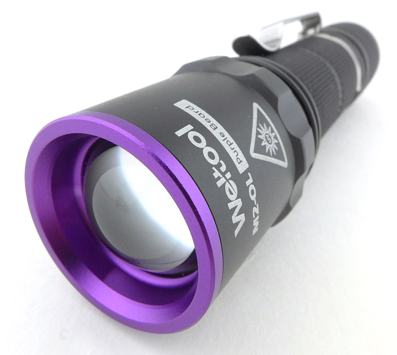 Light Review: Weltool 365nm UV/Red lights - M2-OL, M2-BF and M7-RD 