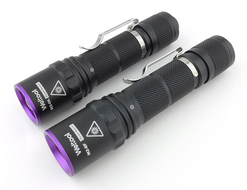 Light Review: Weltool 365nm UV/Red lights - M2-OL, M2-BF and M7-RD 