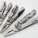 SOG's pre-production Power Pint and Power Litre, plus the production Poweraccess
