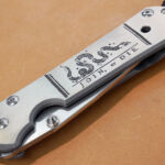 Chris Reeve Knives limited edition Franklin quote design