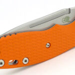 The thumb disc groove also acts like a large nail-nick giving you something to grip to open the blade.