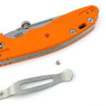 Like this, the handle scale can be removed.