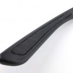 Rubber inserts give the arms a little more grip.