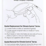 Having the facial cavity seal, the Wave has an additional instruction leaflet.