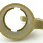 One end of the fitting has a lip to hold the edge of the tail-cap.