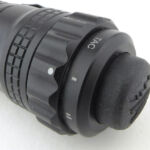 A magnetic control ring sets the output mode.
