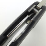 Spyderco's compression lock is used.