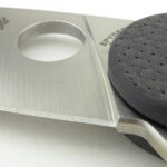 A well back-swept plunge line makes the cutting edge longer than the blade length.