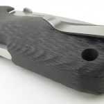 No corners are cut with the handle shaping. Full 3D sculpting creates a fully organic shape with subtle grip texturing.