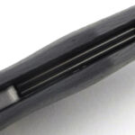 Deep inside the handle is the lock spring consisting of two round bar springs.
