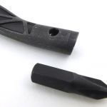 It takes standard 1/4" Hex bits.