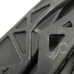 A small friction-ramp holds the bit holder in the closed position.