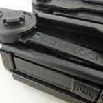 A liner-lock keeps the blade open.