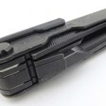 The other handle has four other folding tools.