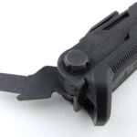 As you open each tool the sliding lock is pushed back.