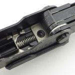 Here you can see the lock spring with the lock engaged.