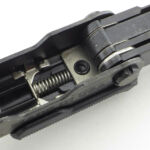 Here you can see the lock spring with the lock engaged.