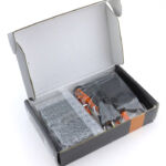 The contents are very neatly fitted into the box.