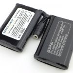 Each battery has two smaller battery packs joined together.