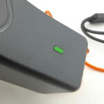 The charging indicator is visible on the top.