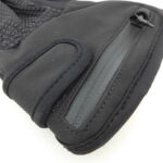 A Velcro tab allows for adjustment.