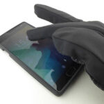 The touch-screen finger works.