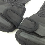 The completed modifications made to the wrist tabs.