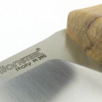 Lionsteel's logo and the type of steel is neatly engraved.