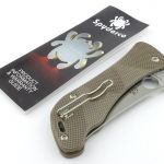 Included with the knife is an information leaflet.