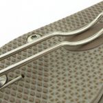 A Spyderco wire clip is included. It can be fitted to either side.