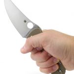 A good handful for a generous size blade.