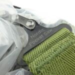 The hand-strap 'link' has the branding engraved clearly into it.