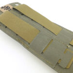 The MOLLE straps are very streamlined.