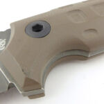 A single finger groove makes for a secure grip and excellent indexing.