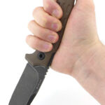 Strong reverse grip.