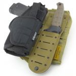 ...with a pistol holster.