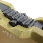 The lock-bar can now move to allow the blade to open or close.