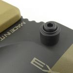 The other has a (crucial) Allen bolt.