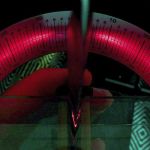 Measuring the edge bevel.