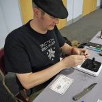 Reloading the test media (I did this a LOT).