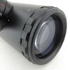 The objective lens has a focus ring.