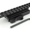 A QR riser block was another option.