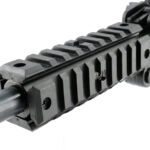 Four picatinny rails make for a lot of customisation options.