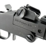 The Little Badger's closed action with factory fitted rear sight.
