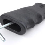 An allen screw is adjusted via the bottom of the grip.