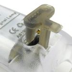 Pulling out the USB cover.