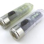 With the A5, the GITD body is slightly opaque.