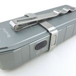 The clip is a very neat and close fit.